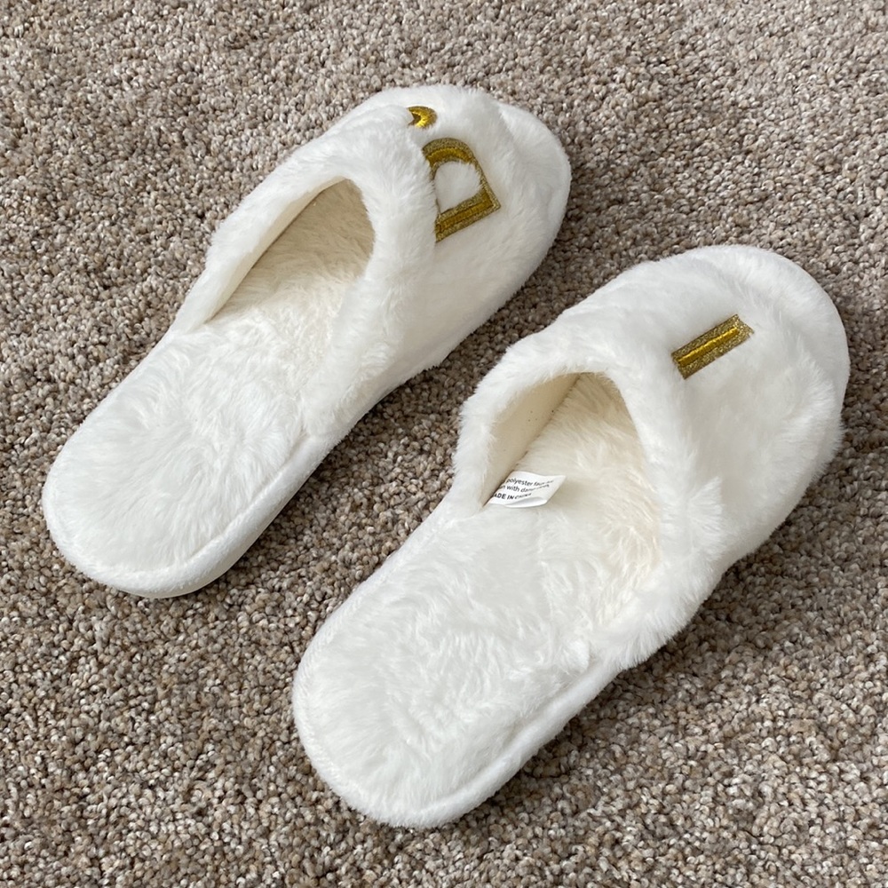 I Do Bridal Slide Slippers - Picture 5 of 8